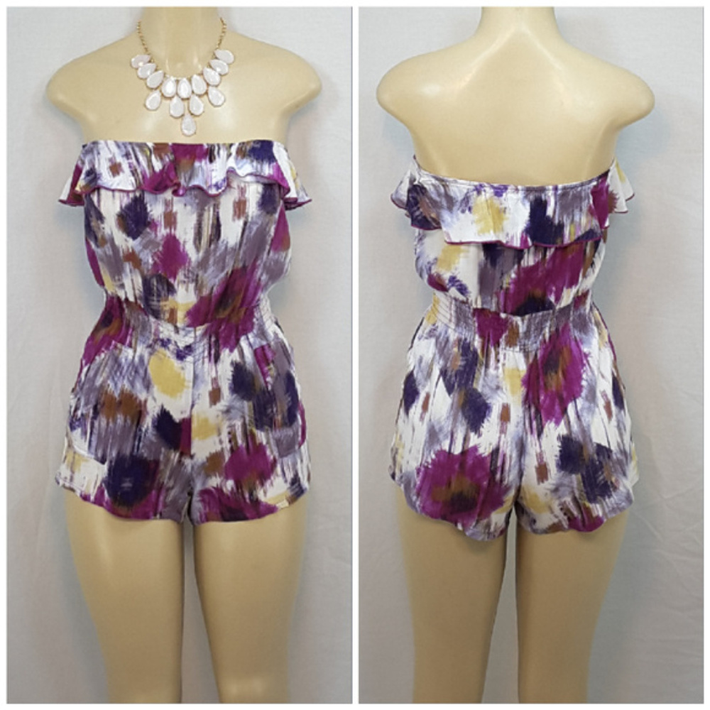 FOREVER 21, Strapless Romper, size Small - Picture 3 of 8